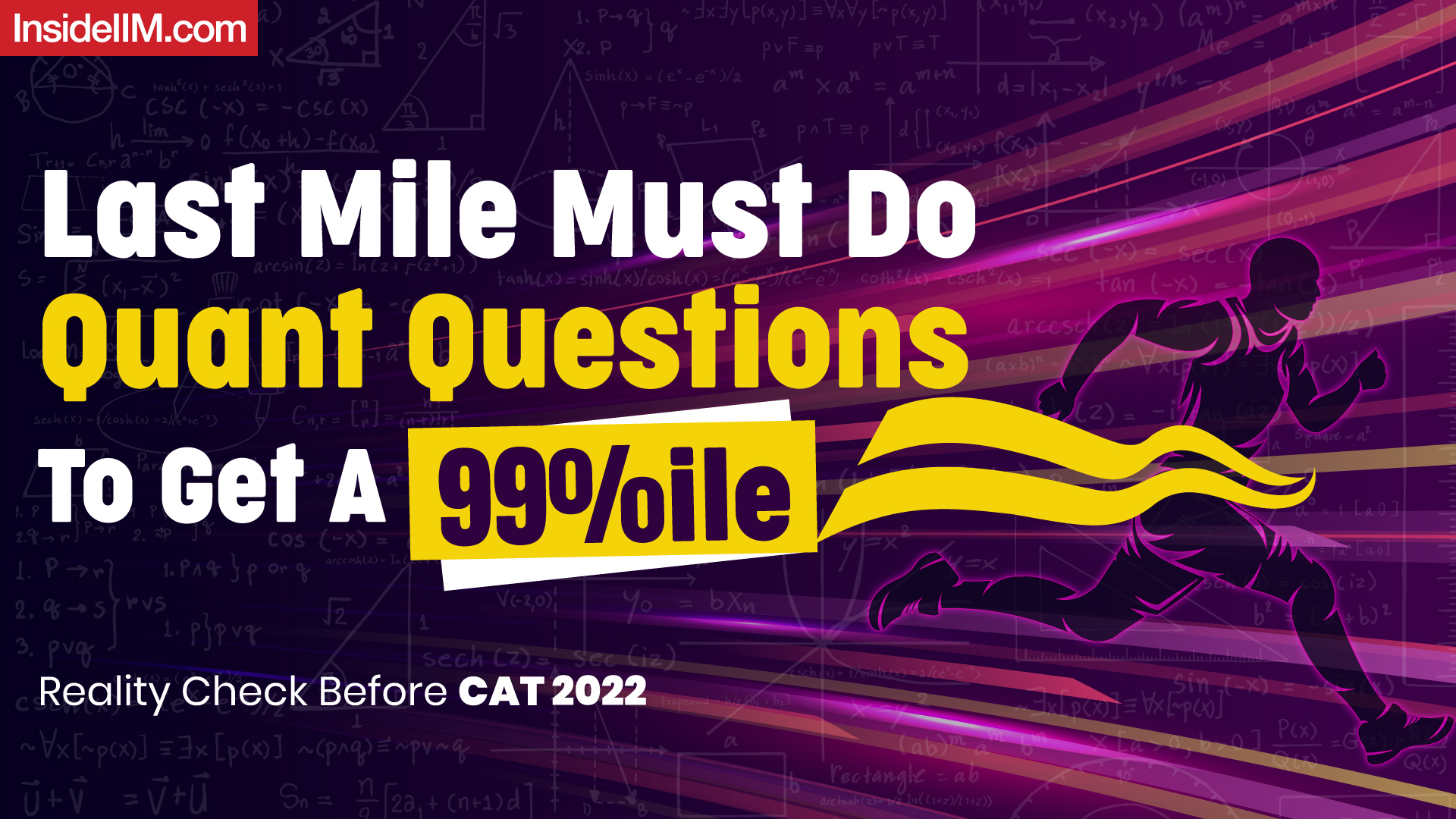 Last Mile Must Solve Quant Questions Marathon To Ace CAT 2022