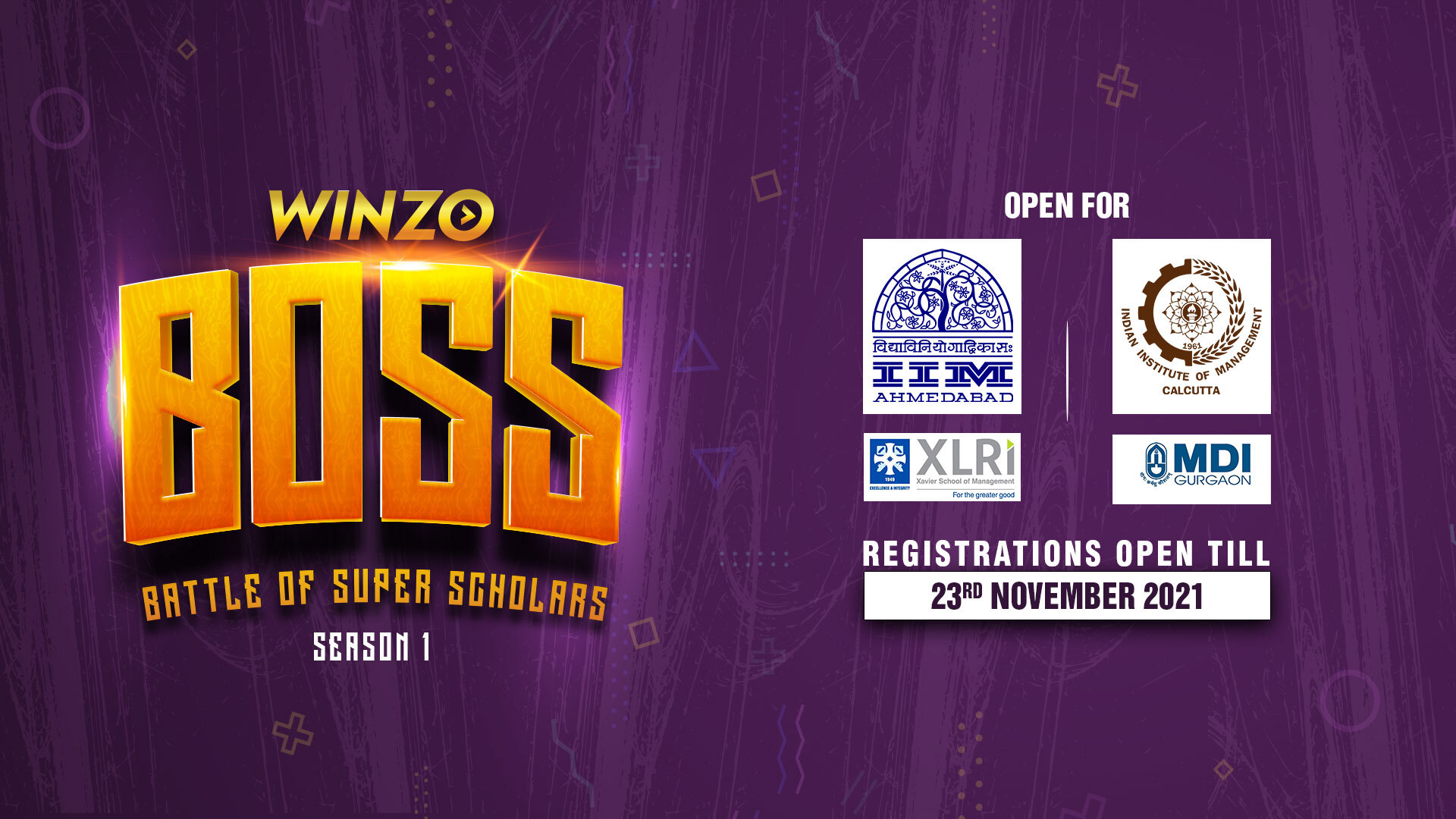 Take The WinZO BOSS Challenge & Get Scholarships of Rs.10 Lakh & PPOs. Register Now!