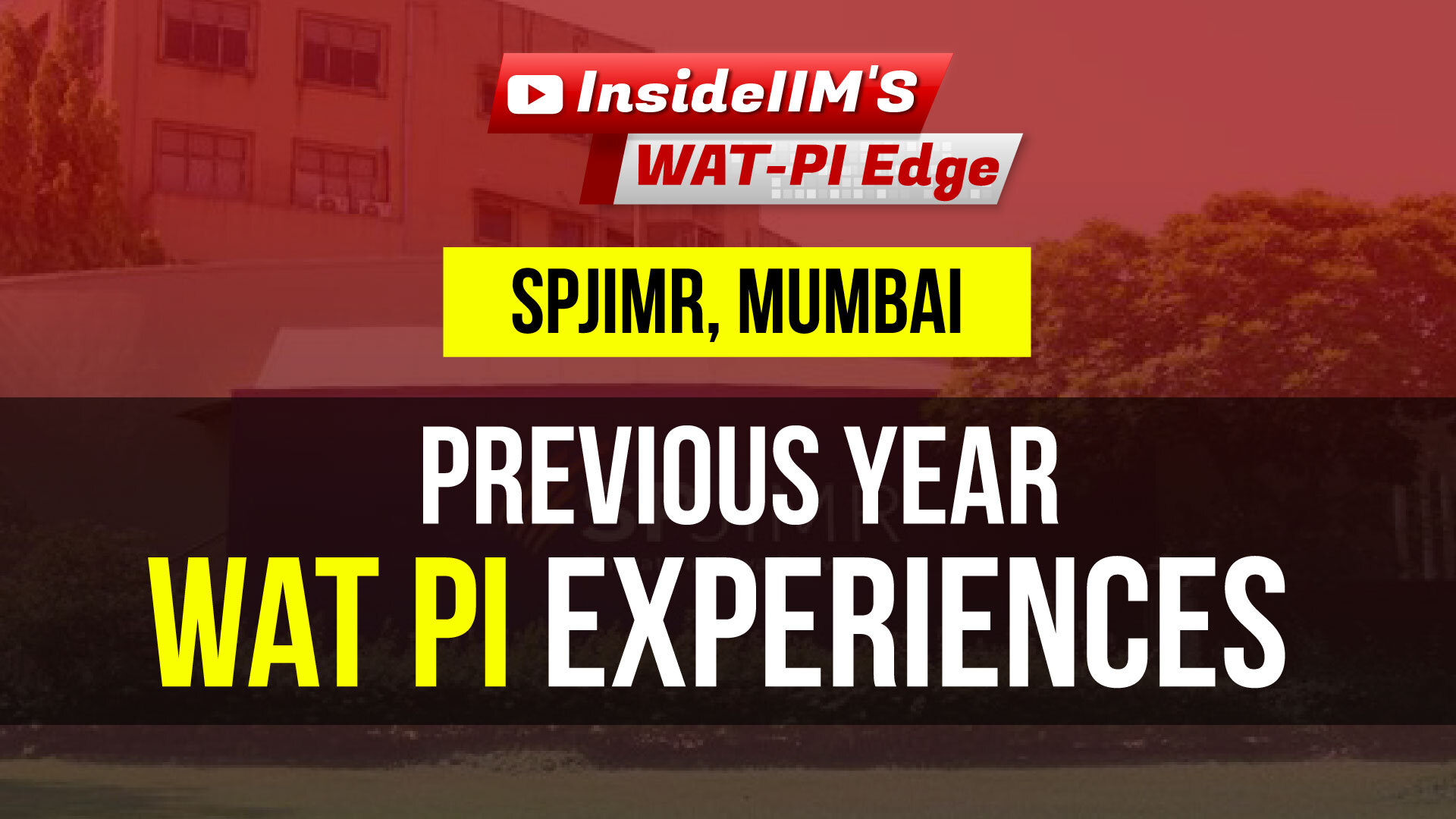 SPJIMR Interview Experience 2022 - 20