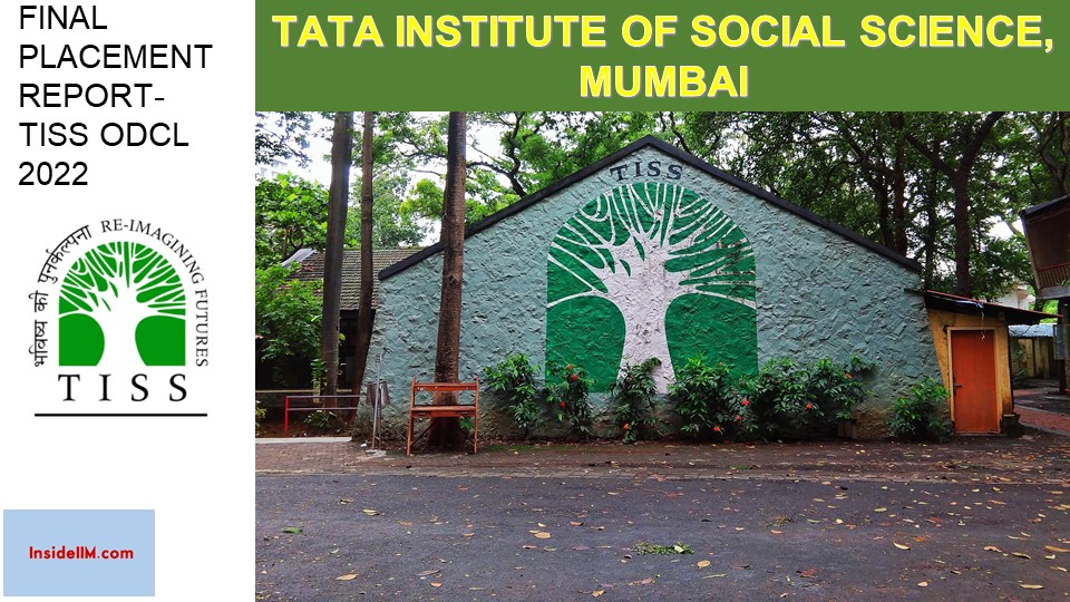 TISS ODCL Final Placements Class Of 2022 - Highest CTC At INR 42.9 LPA