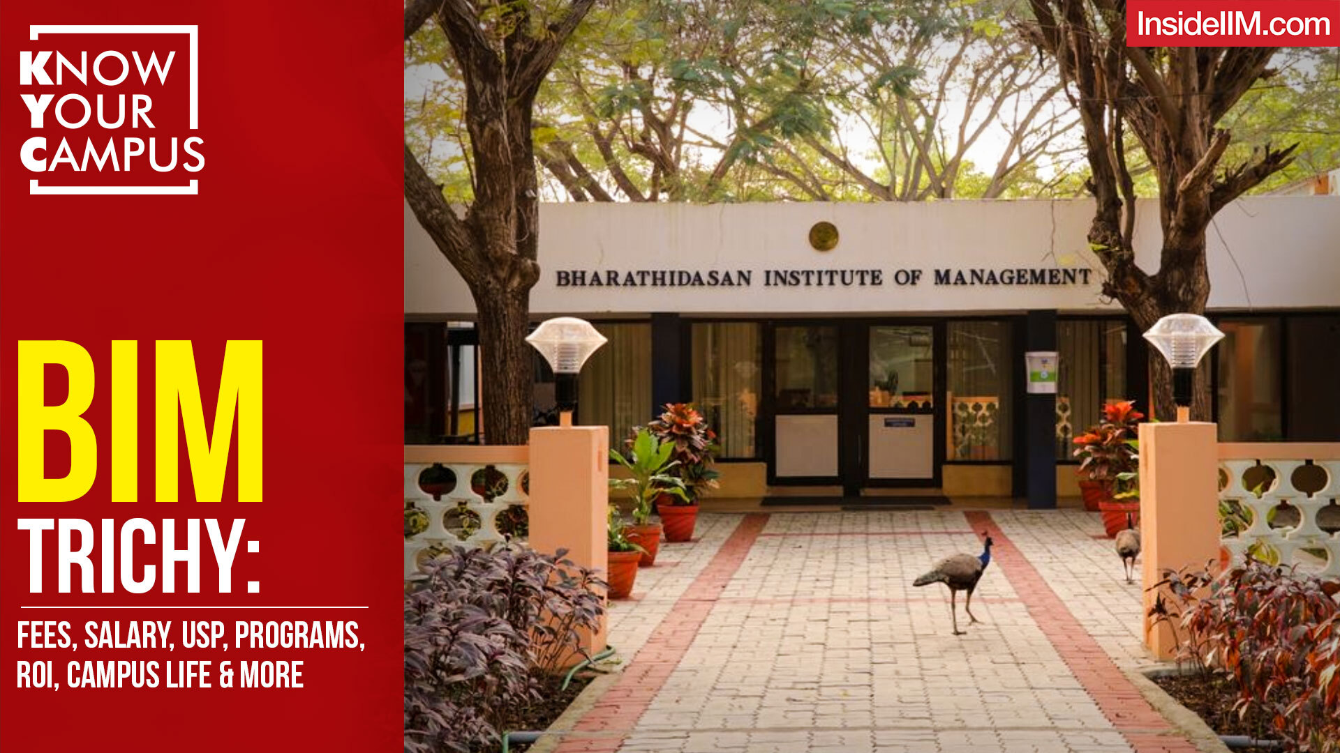 BIM Trichy: Fees, Salary, USP, Programs, RoI, Campus Life & More | Know Your Campus
