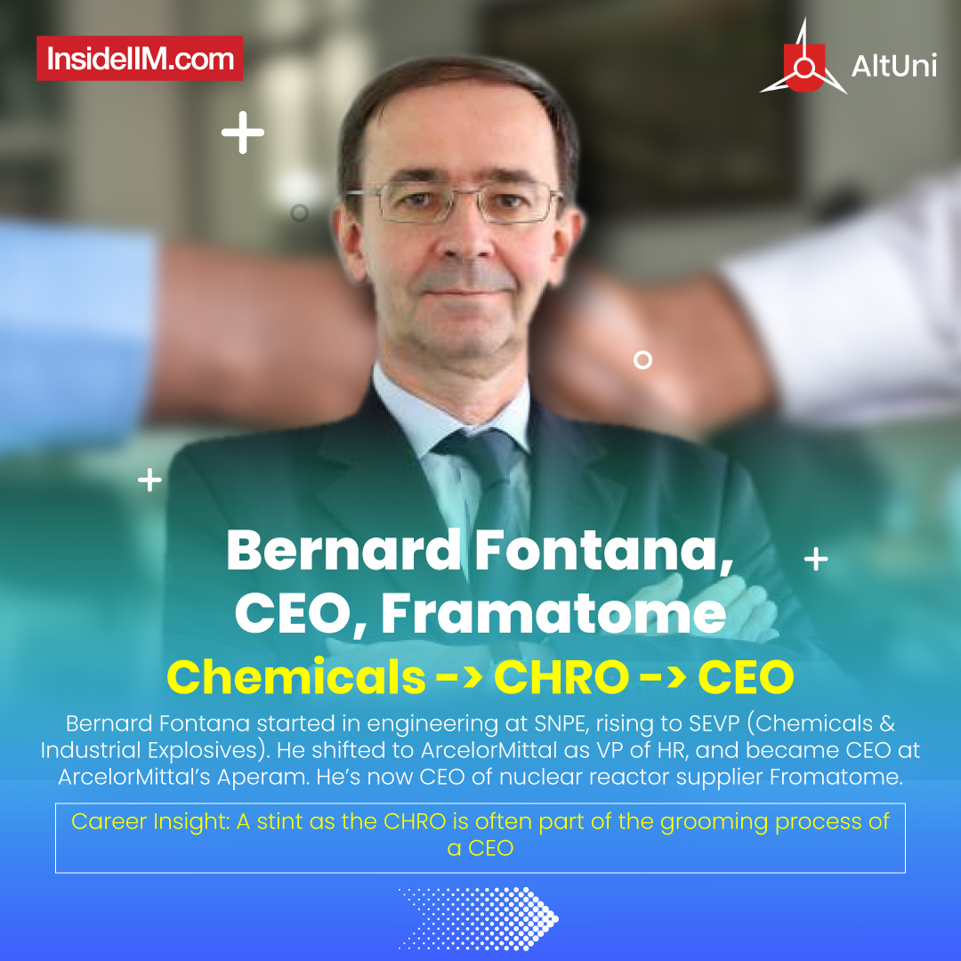 4 CHROs Who Became CEOs - Bernard Fontana