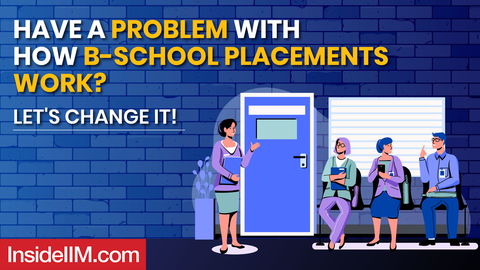 You Can Change How B-School Recruitment Takes Place