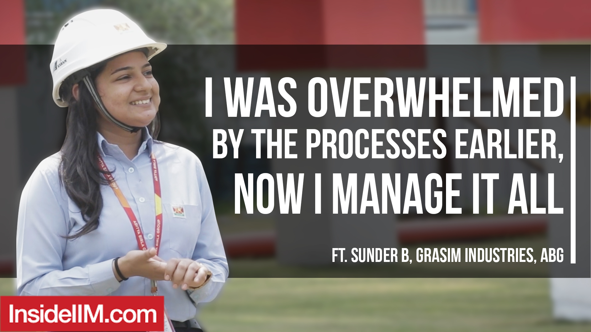 How This Engineer Is Making Herself Future-Ready, Sunder B, Grasim Industries, Aditya Birla Group 