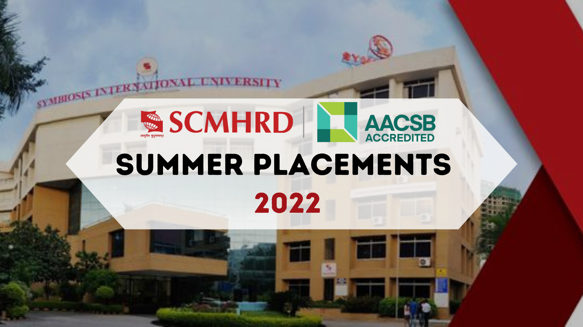 SCMHRD Summer Placements 2022 – Highest Stipend At INR 4.4 Lacs