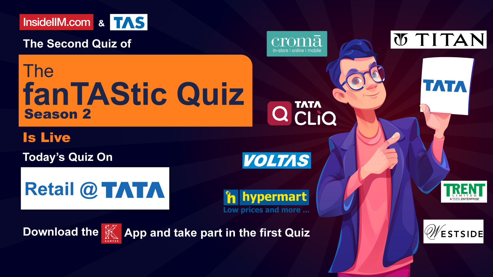 The FanTAStic Quiz Has Taken The Retail Route. Take The Quiz Now