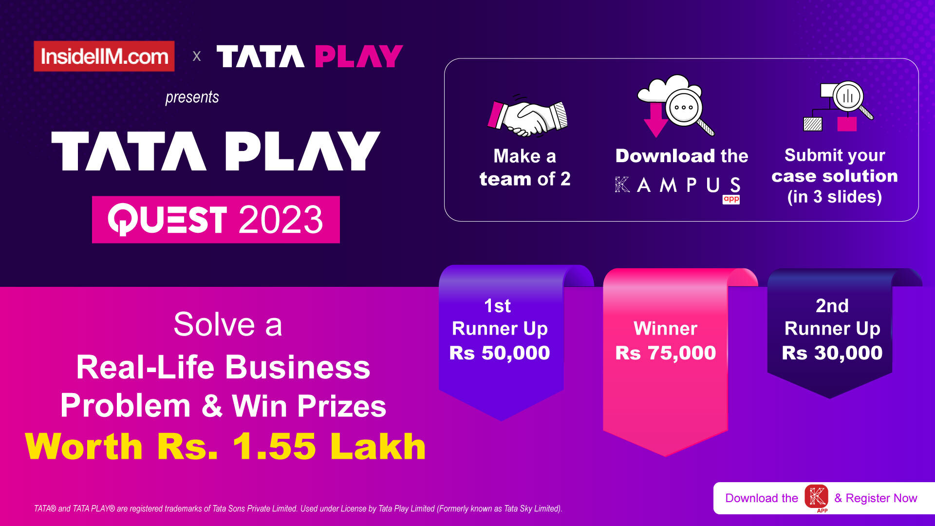 How You Can Help Tata Play And Win Rs. 1.55 Lakh | Register Now