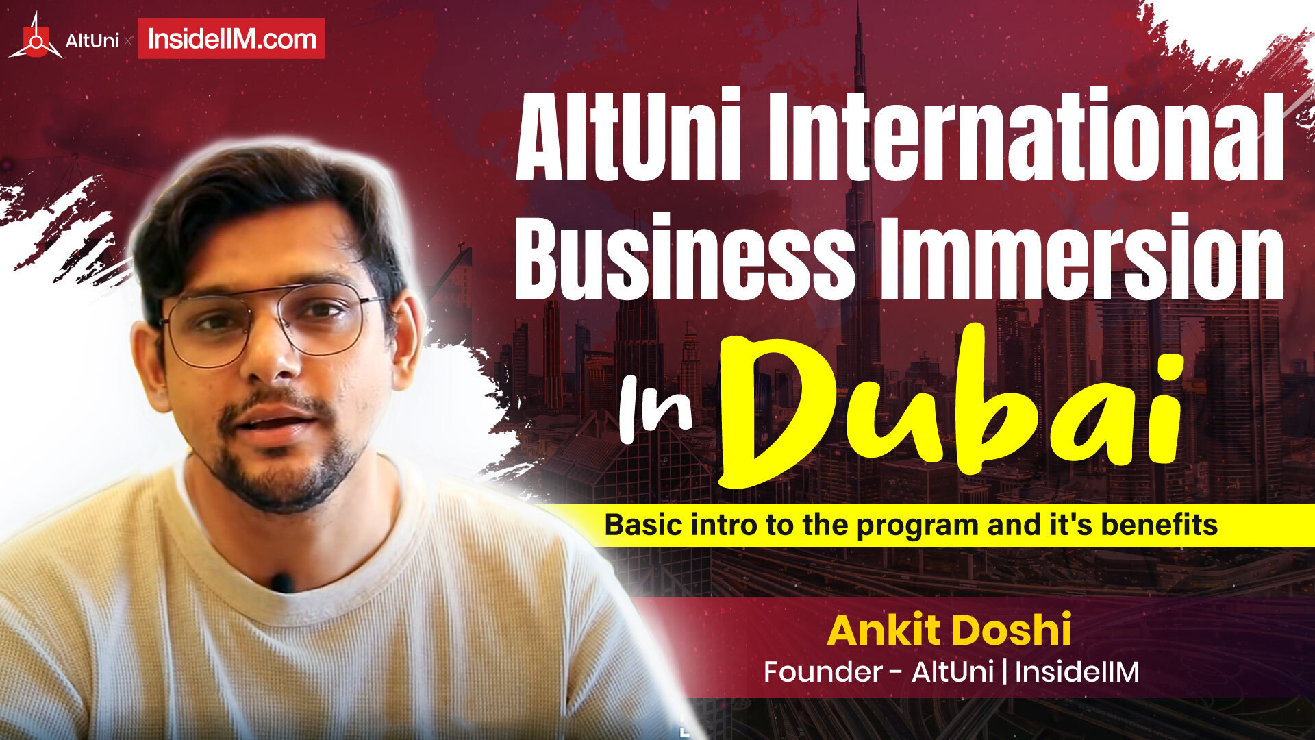 Ready For A Global Business Adventure? Join AltUni In Dubai