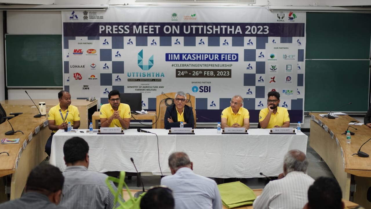 IIM Kashipur FIED’s Entrepreneurial Fest Hosts 100+ National Agriculture Startups in ‘Agri Mela’