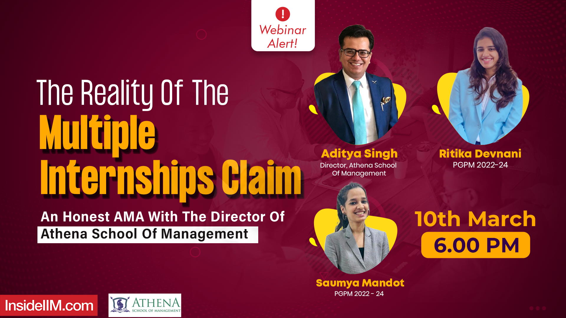 Does Athena SOM Provide Multiple Internships? | Tough Questions With The Director