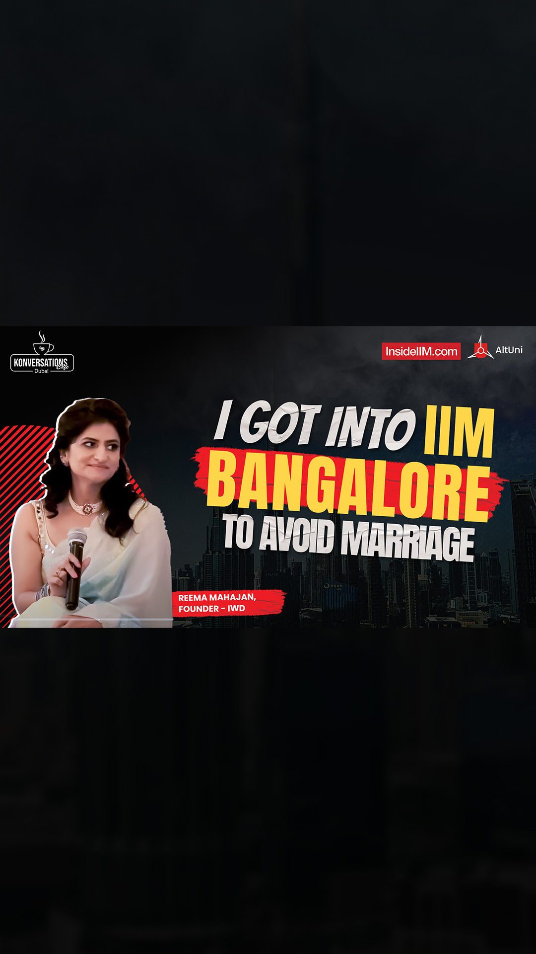 Other Girls Pursued BA & Got Married, But I Fought For IIT & IIM, Ft. Reema M, Ex Bain & Co