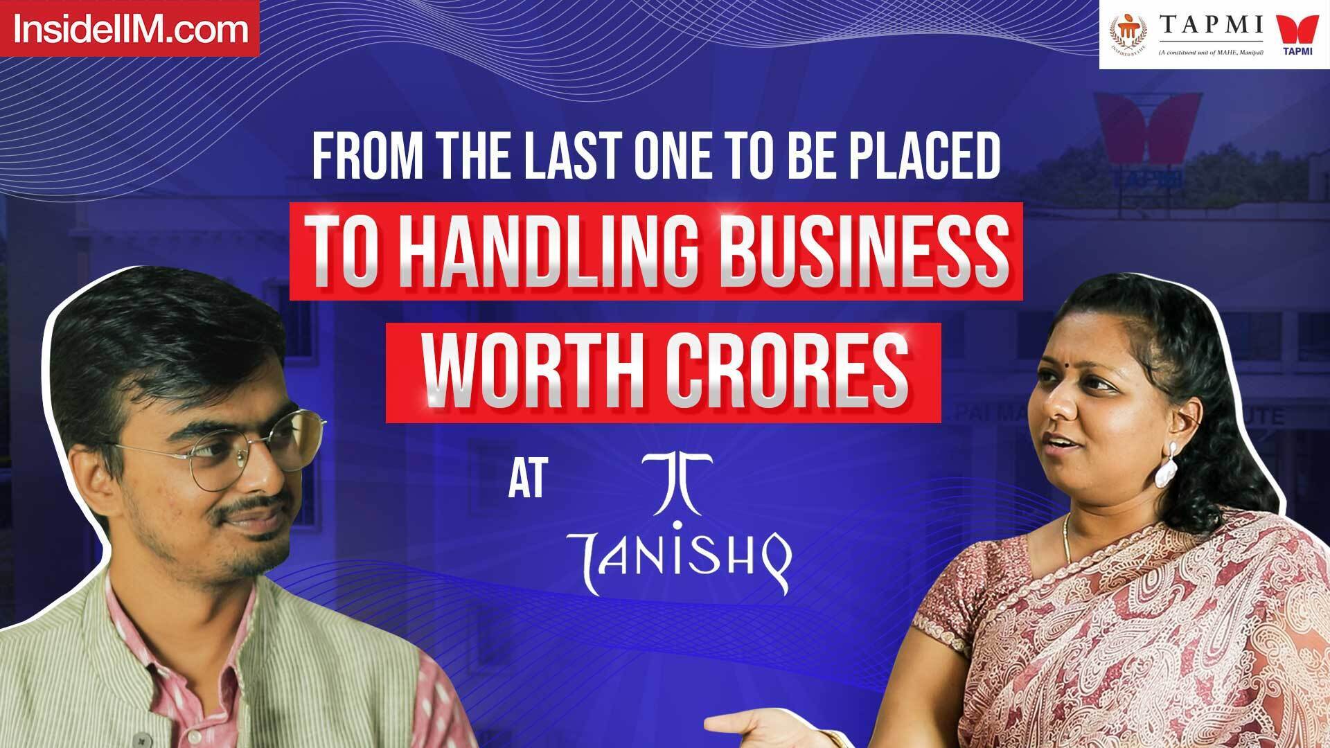 I Said Mujhe Sales Nahi Karna Hai, Give Me Marketing, Ft. Kalyani S, Tanishq,TAPMI Alum
