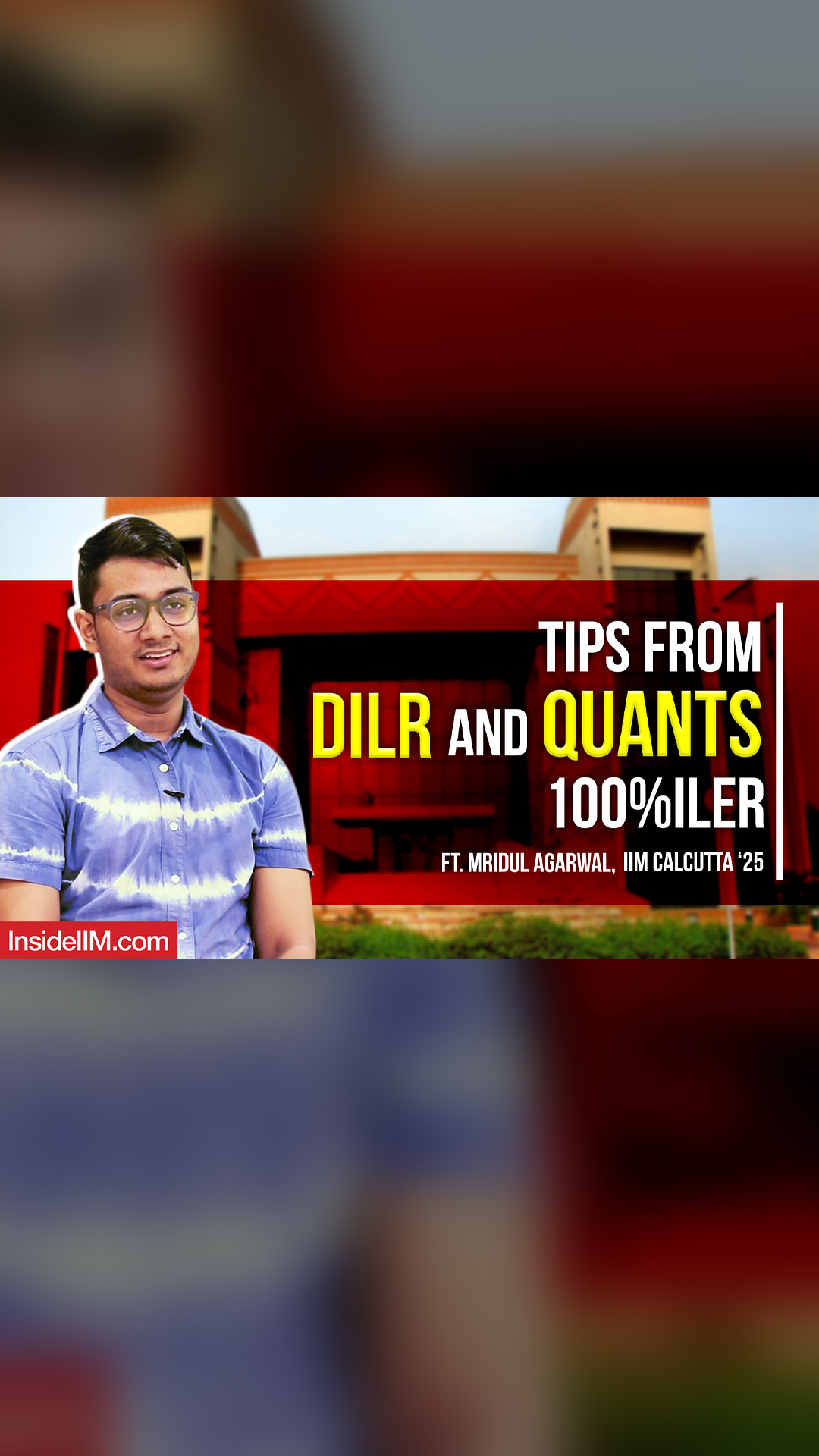 CAT Preparation Strategy From 100%iler - Mocks, Resources & More, Ft. Mridul, IIM Calcutta ‘25