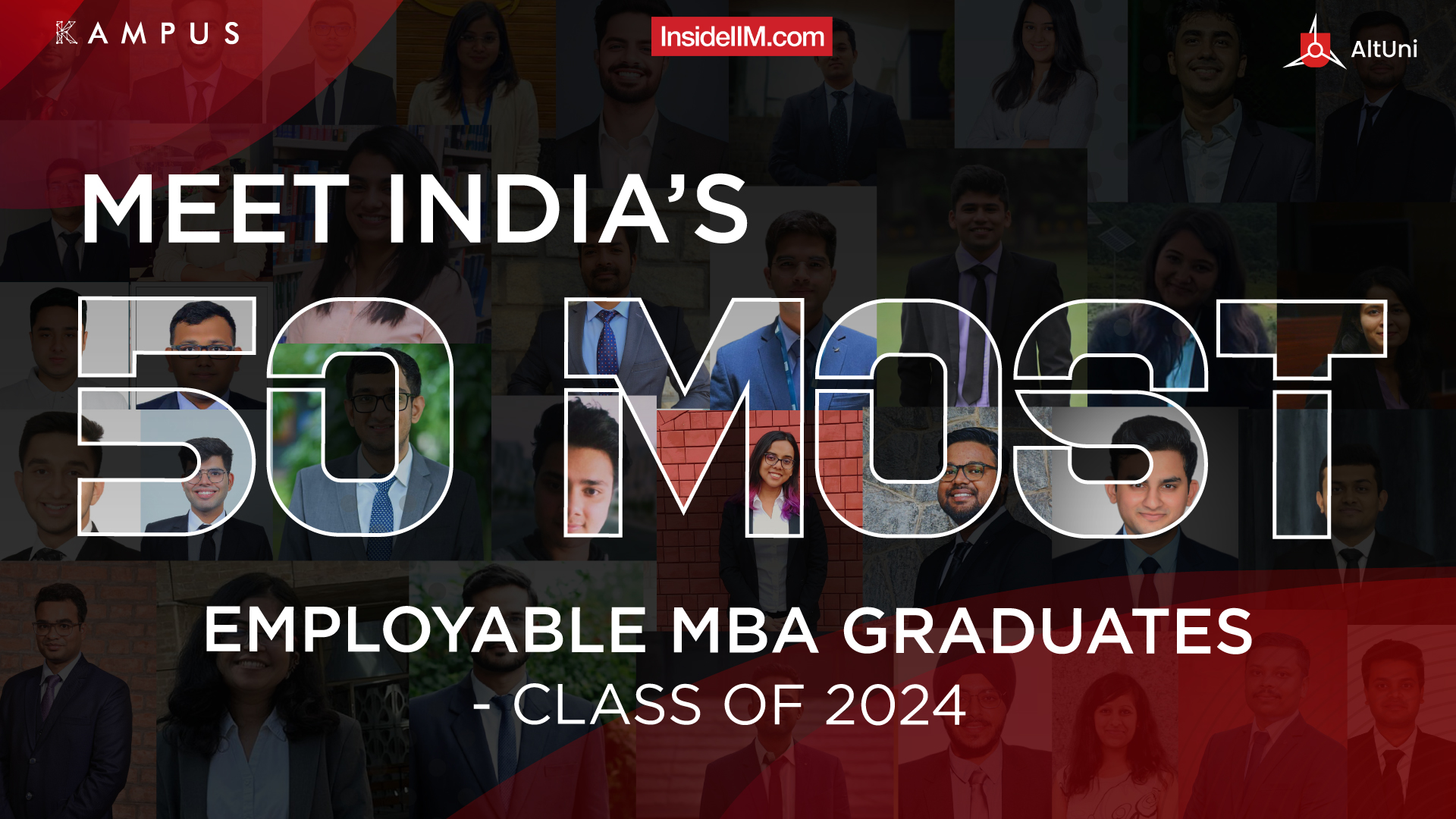 Meet InsideIIM’s Best 50 - The Most Employable MBA Graduates From The Class Of 2024