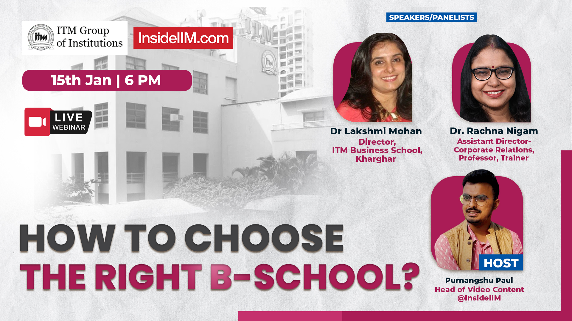 Why B-schools Need To Focus On Outcomes Now More Than Ever, Ft. ITM Business School