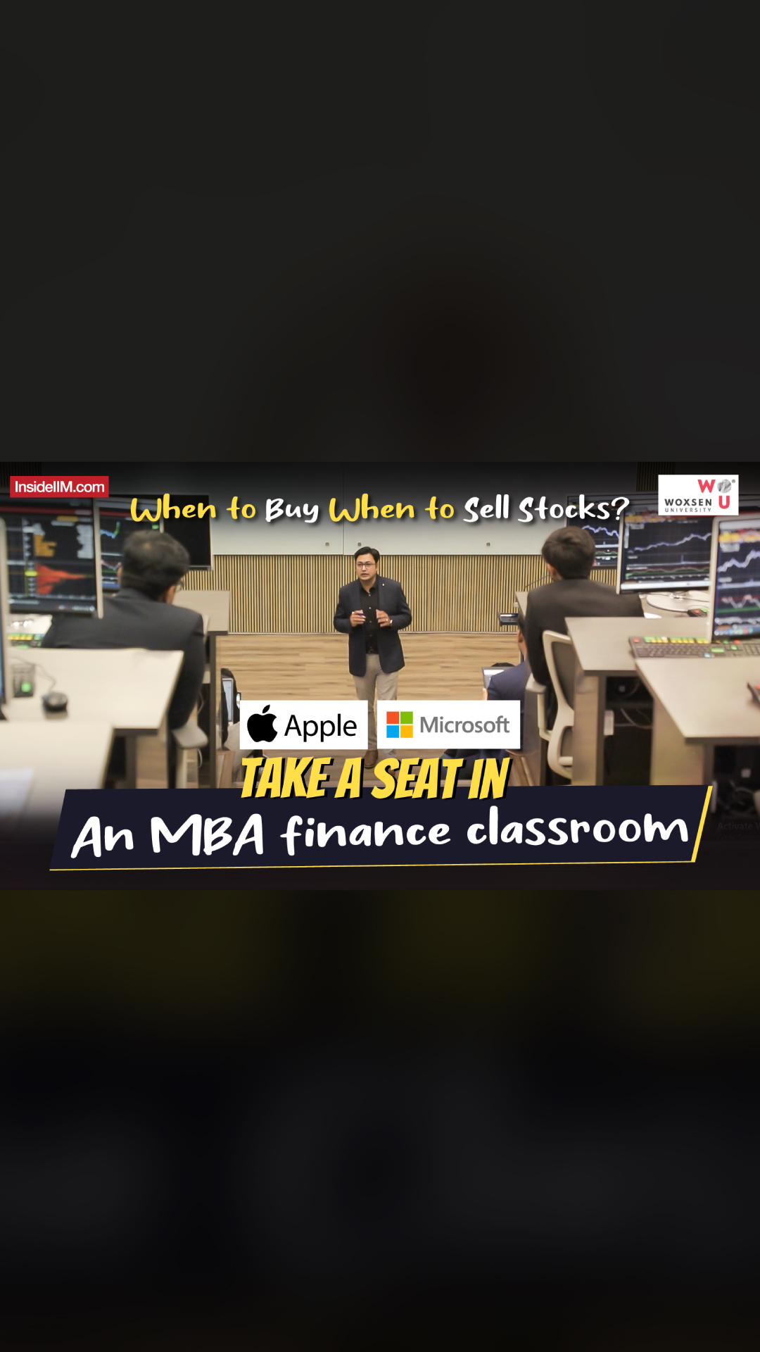 Take a Seat in the MBA Financial Services Class at Woxsen | RSI Indicator: Apple & Microsoft Stocks