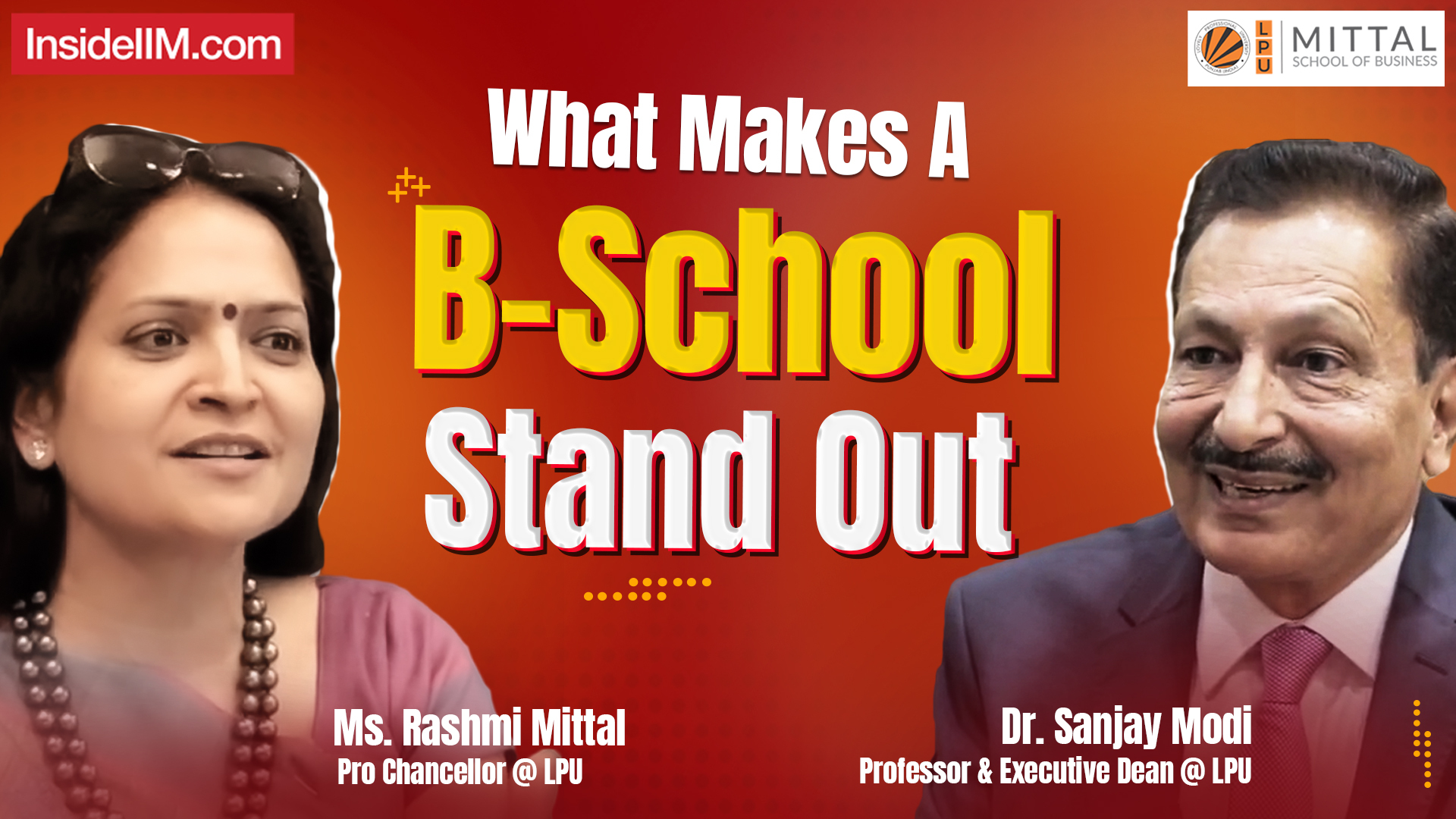 IITs and IIMs Get The Best Talent Because Of Funding And Legacy, ft. Rashmi M, Pro-Chancellor, LPU
