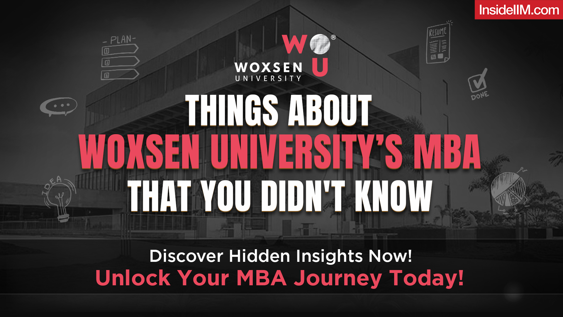 Things About Woxsen University’s MBA That You Didn't Know
