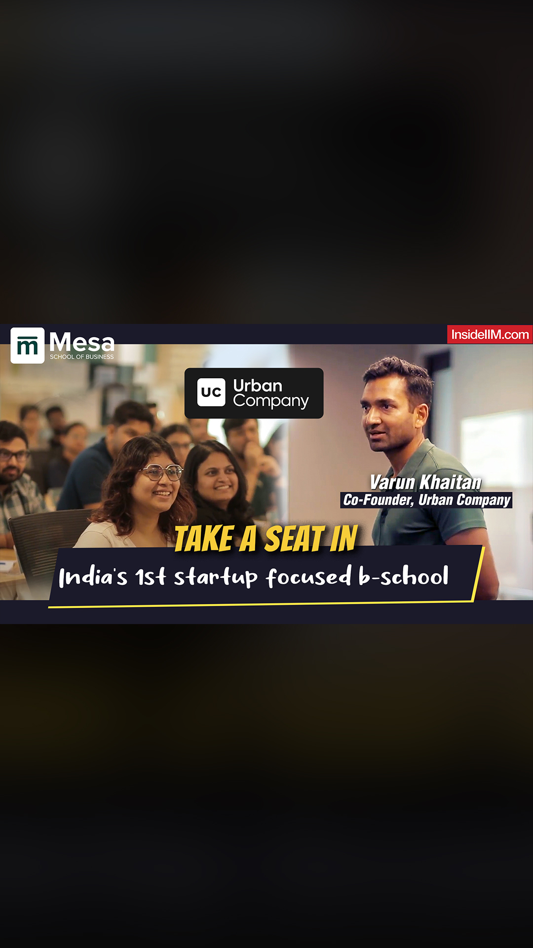 Take a Seat in India’s 1st Startup B-School | Growth in Uncertain Times - Urban Company Case Study