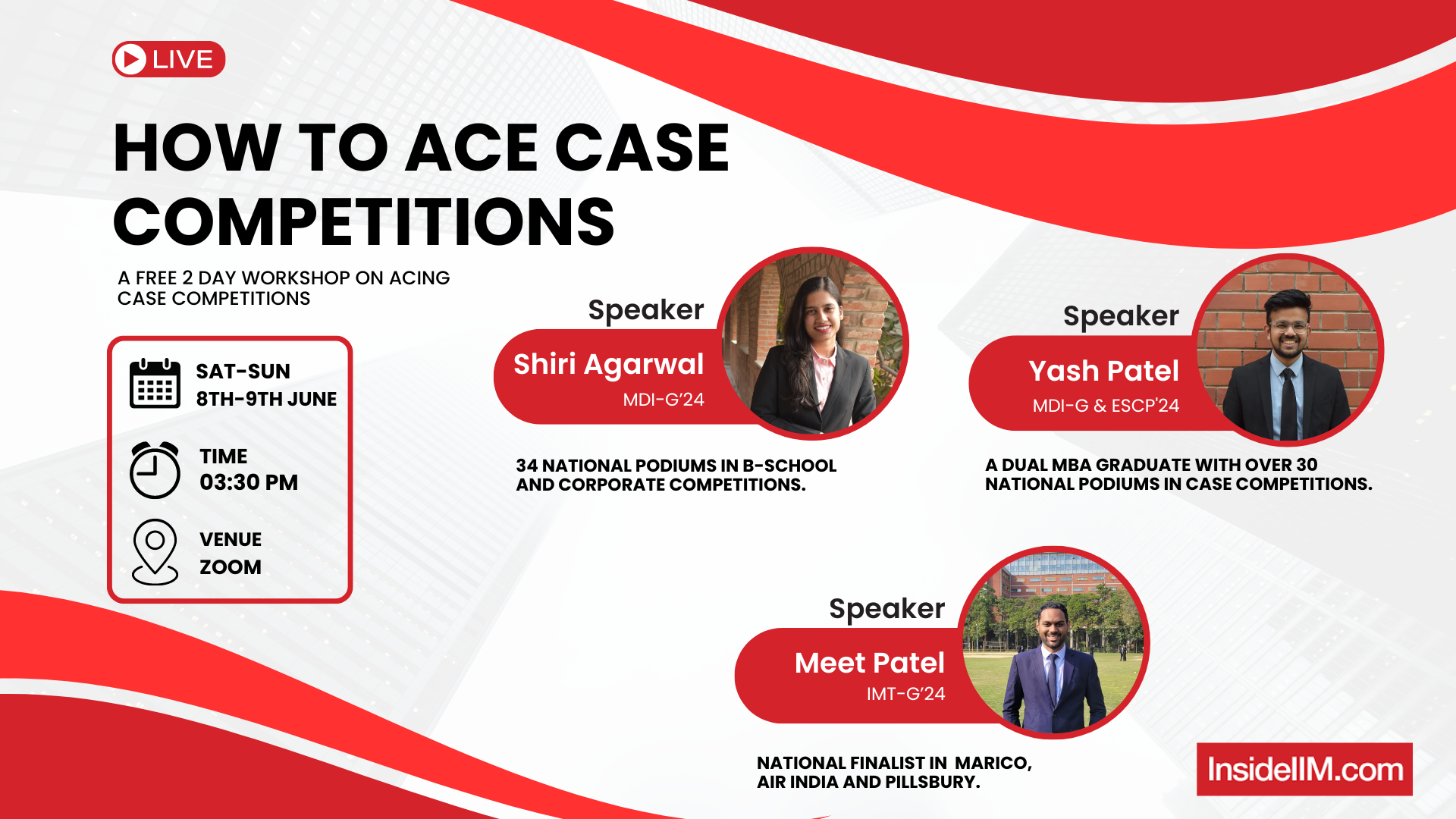How to Ace Case Competitions In 2024 - Workshop By MBA Alumni