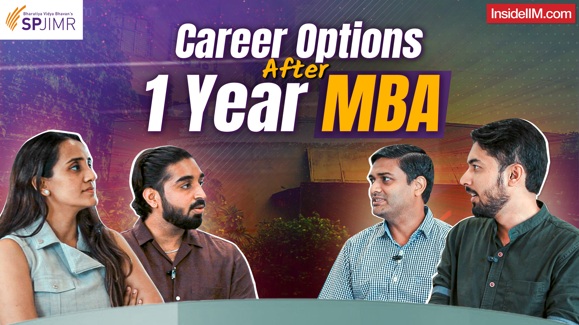 Microsoft, Bain & Co & Accenture Leaders on Importance of 1 Year MBA | SPJIMR Alumni Roundtable