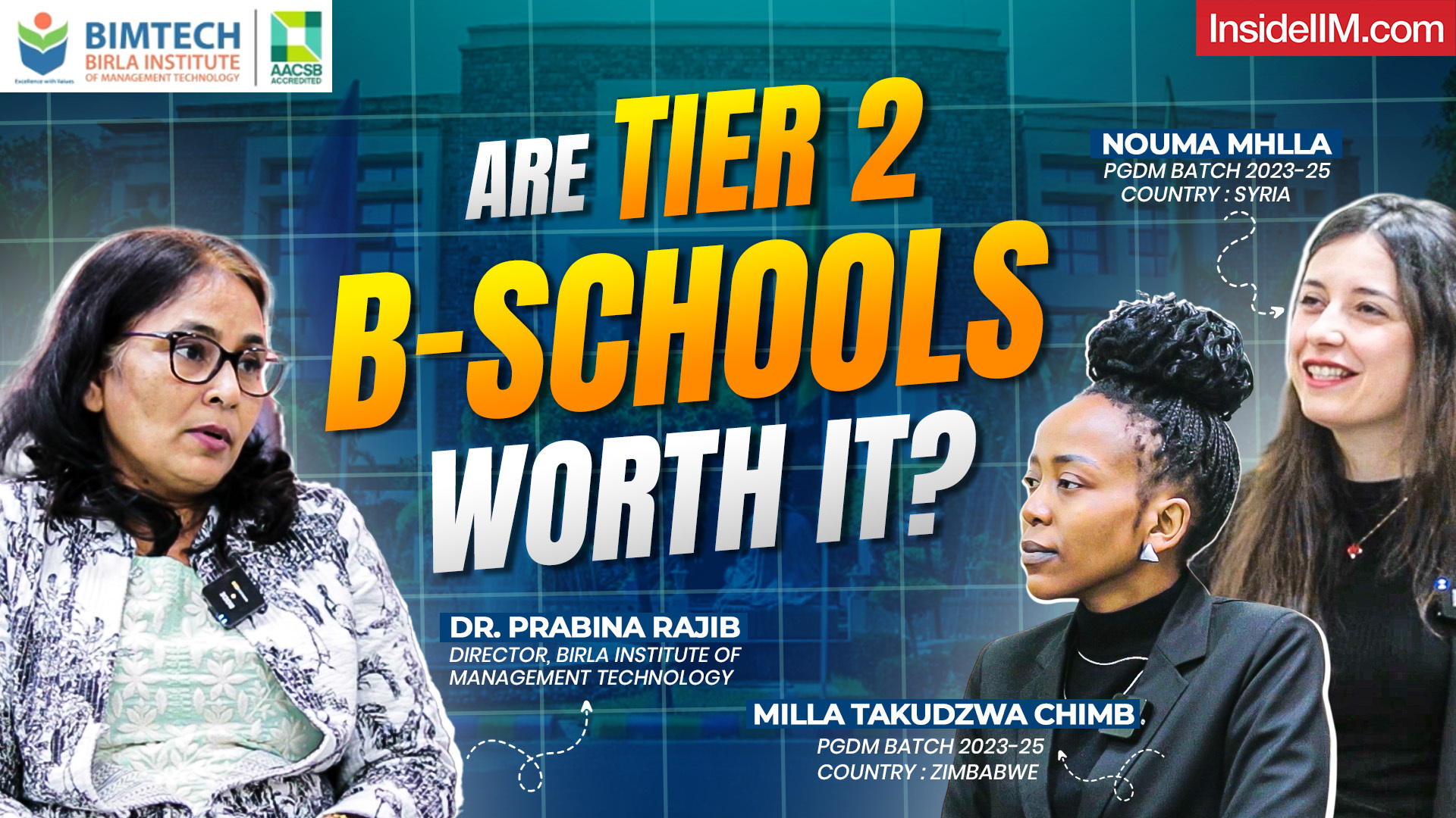 Are Tier 2 B-Schools Worth It? Debunking MBA Myths, Ft. BIMTECH