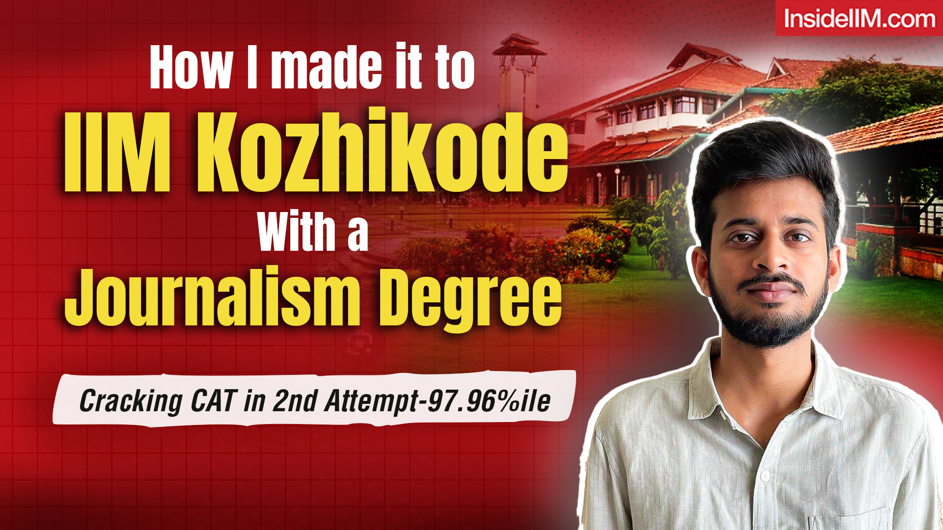 Journey to IIM-K: First in Family to Dream Big| Part-2