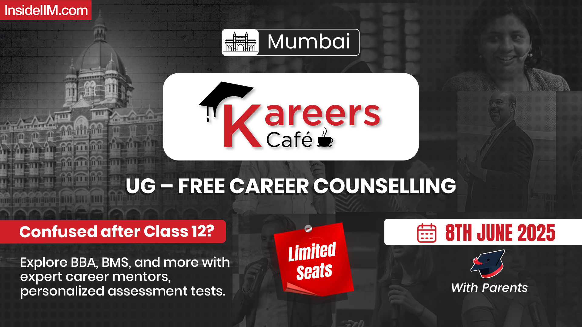Free Career Counselling for Class 12 Students in Mumbai: InsideIIM's Kareers Café