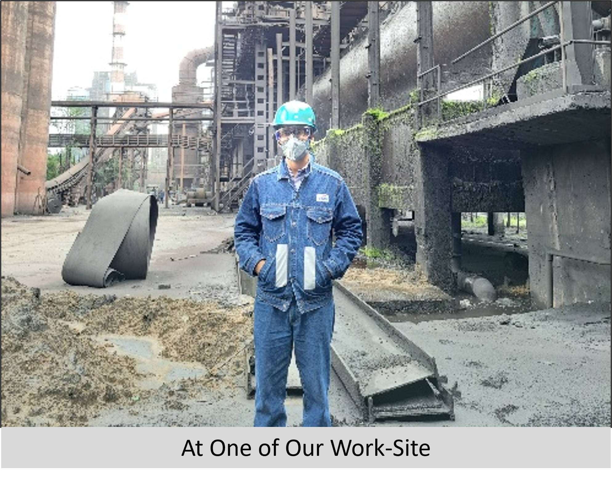 At one of our worksites