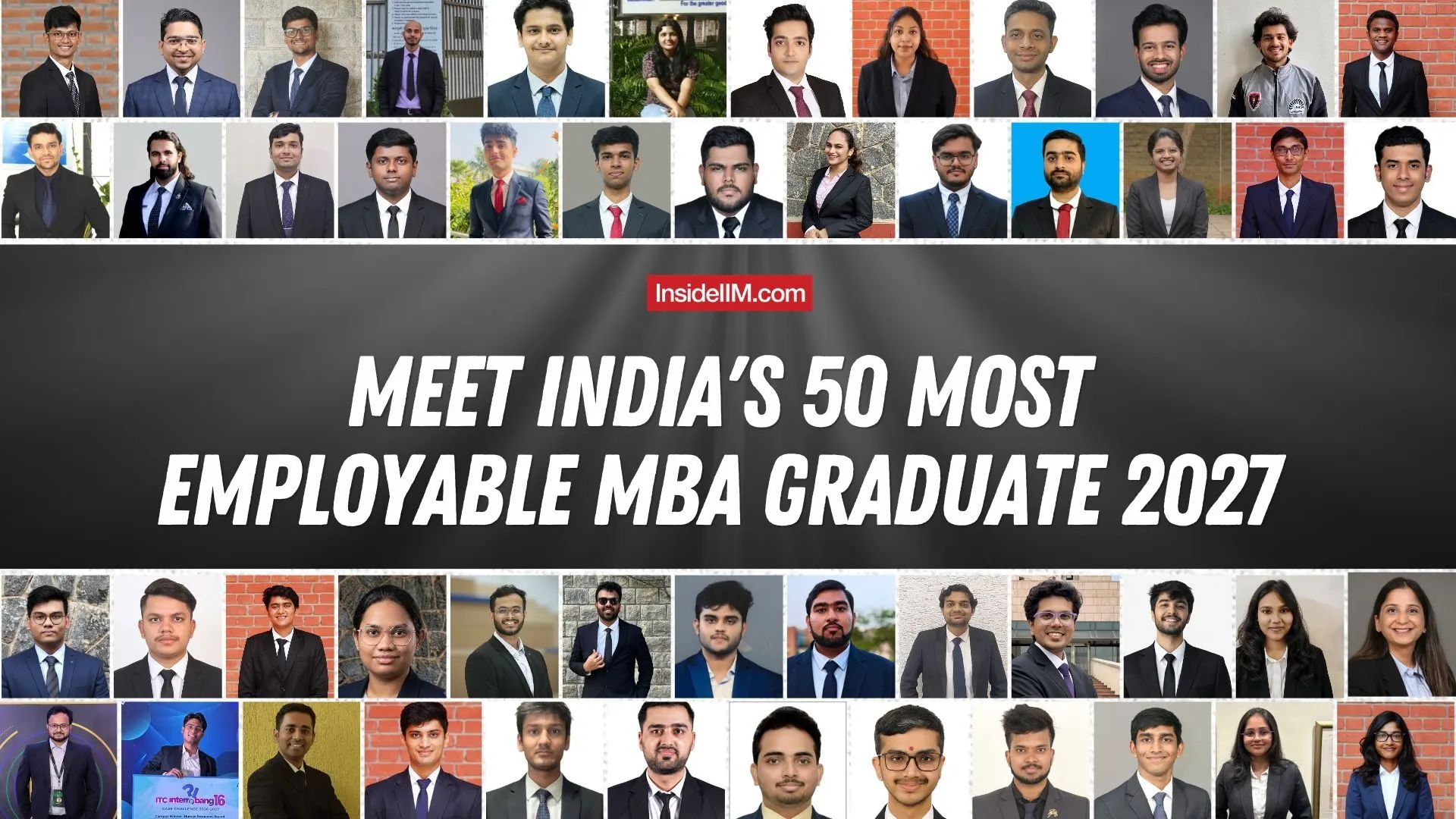 India's 50 Most Employable MBA Graduates 2027 | Class of 2027